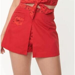 Unique Vintage Jetsons X Vintage Red Judy Print Hide & Seek Skort 3X